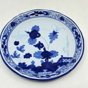 Vintage 70's TIFFANY & CO Ginori 1735 Blue Oriente Italiano Albus Saucer